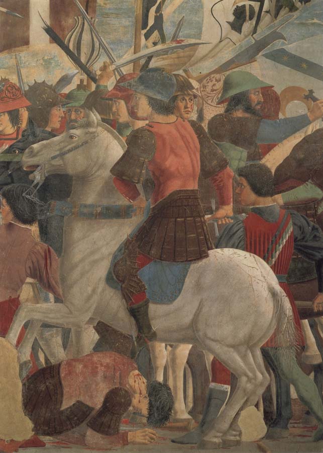 The battle between Heraklius and Chosroes